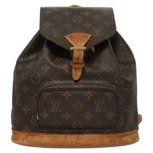 LOUIS VUITTON Monogram Montsouris MM Backpack M51136 LV Auth BA1001 - Picture 13 of 16